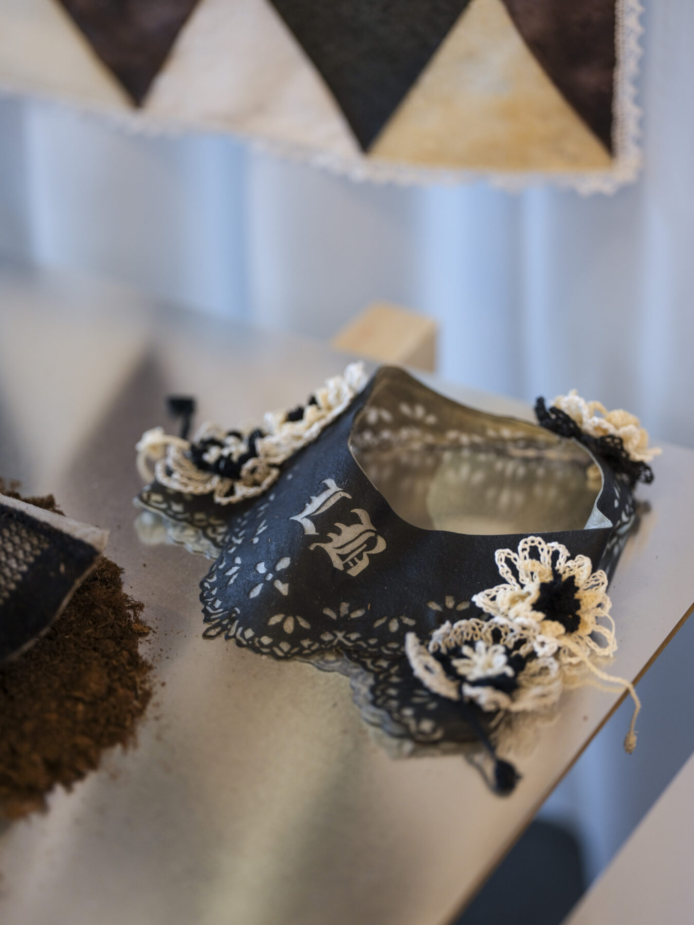 Aalto University graduate collection on display in Aalto University graduate exhibition.