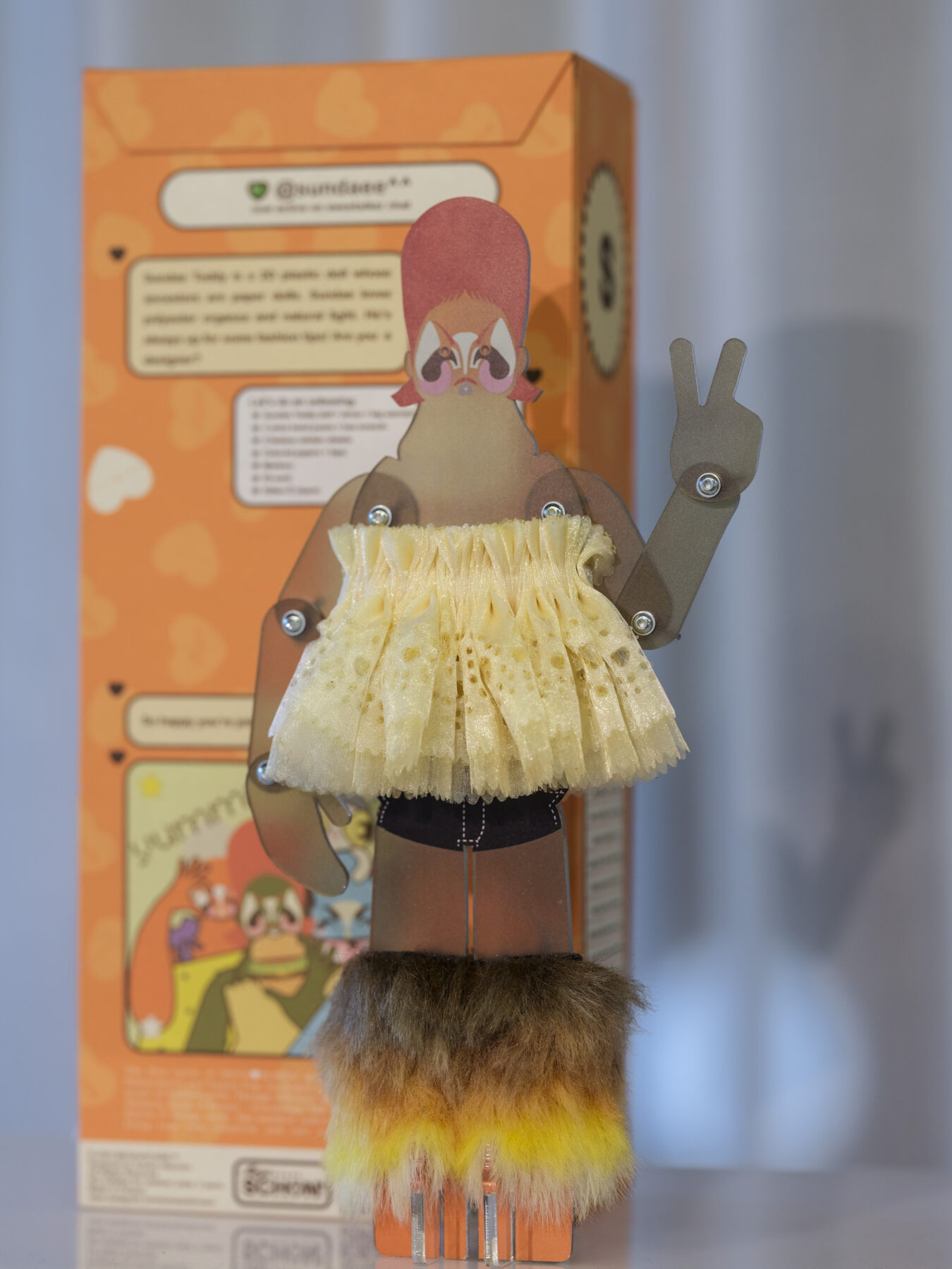 Aalto University graduate collection on display in Aalto University graduate exhibition.