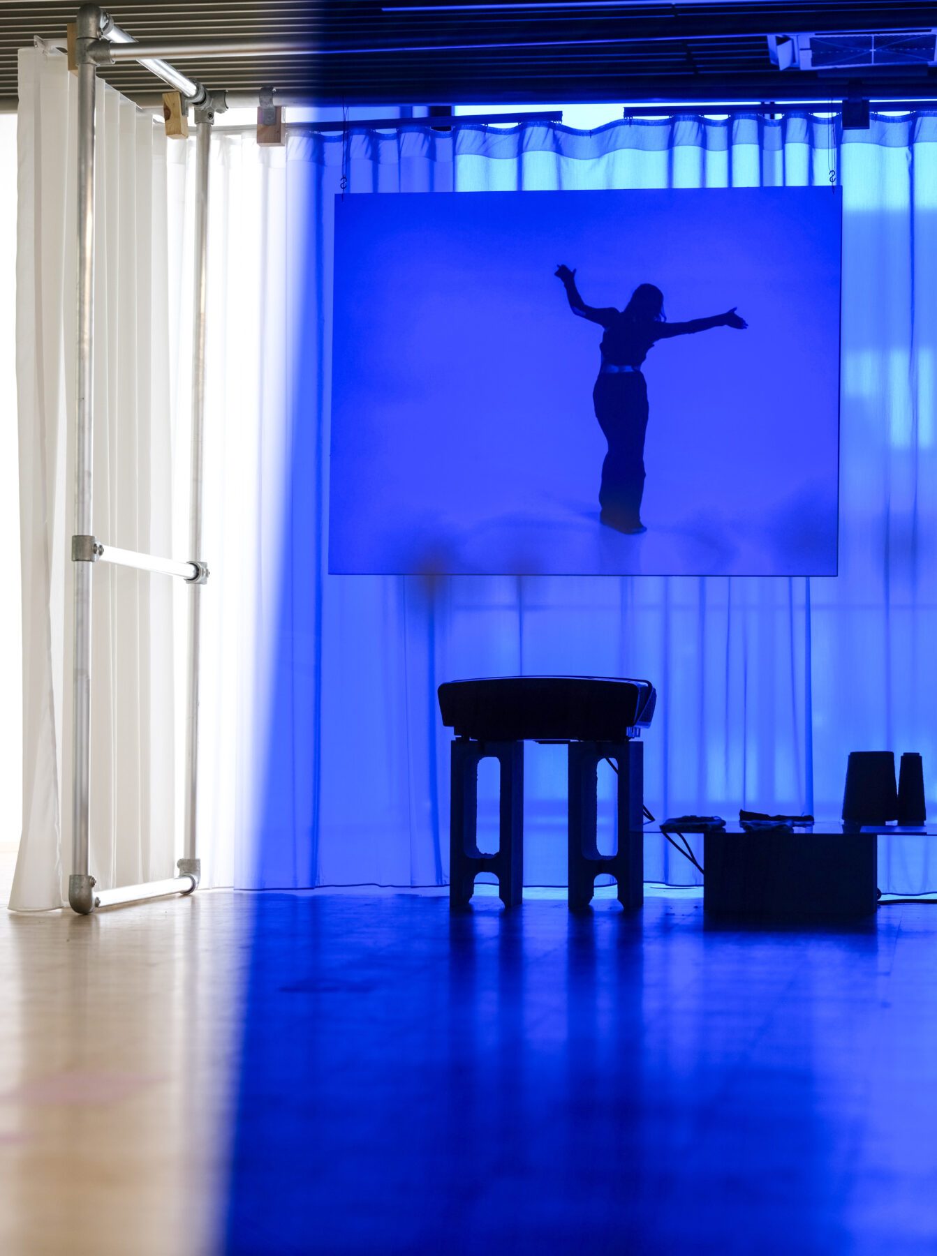 Aalto University graduate collection on display in Aalto University graduate exhibition.