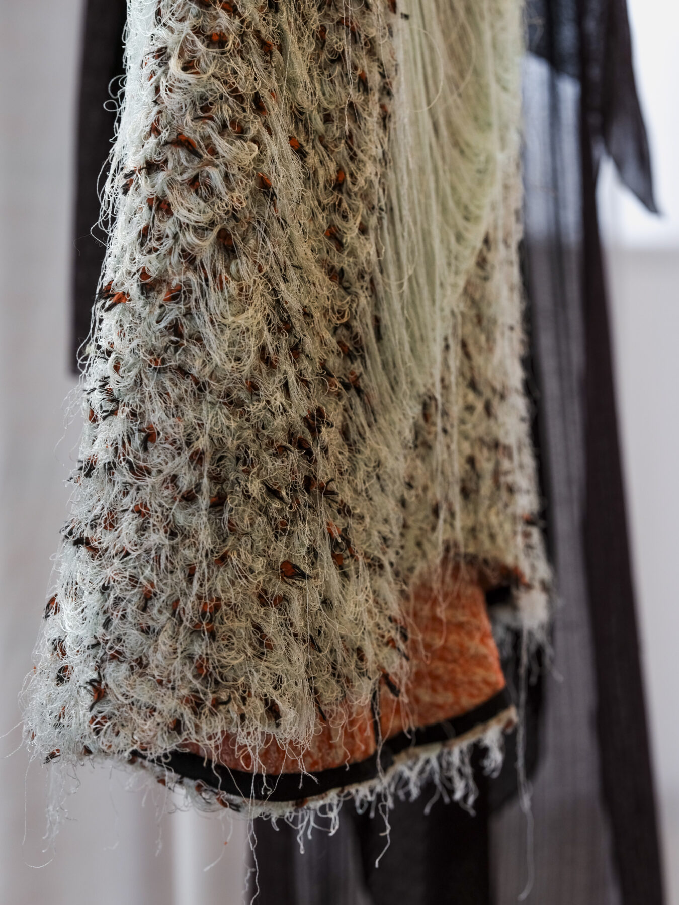 Aalto University graduate collection on display in Aalto University graduate exhibition.