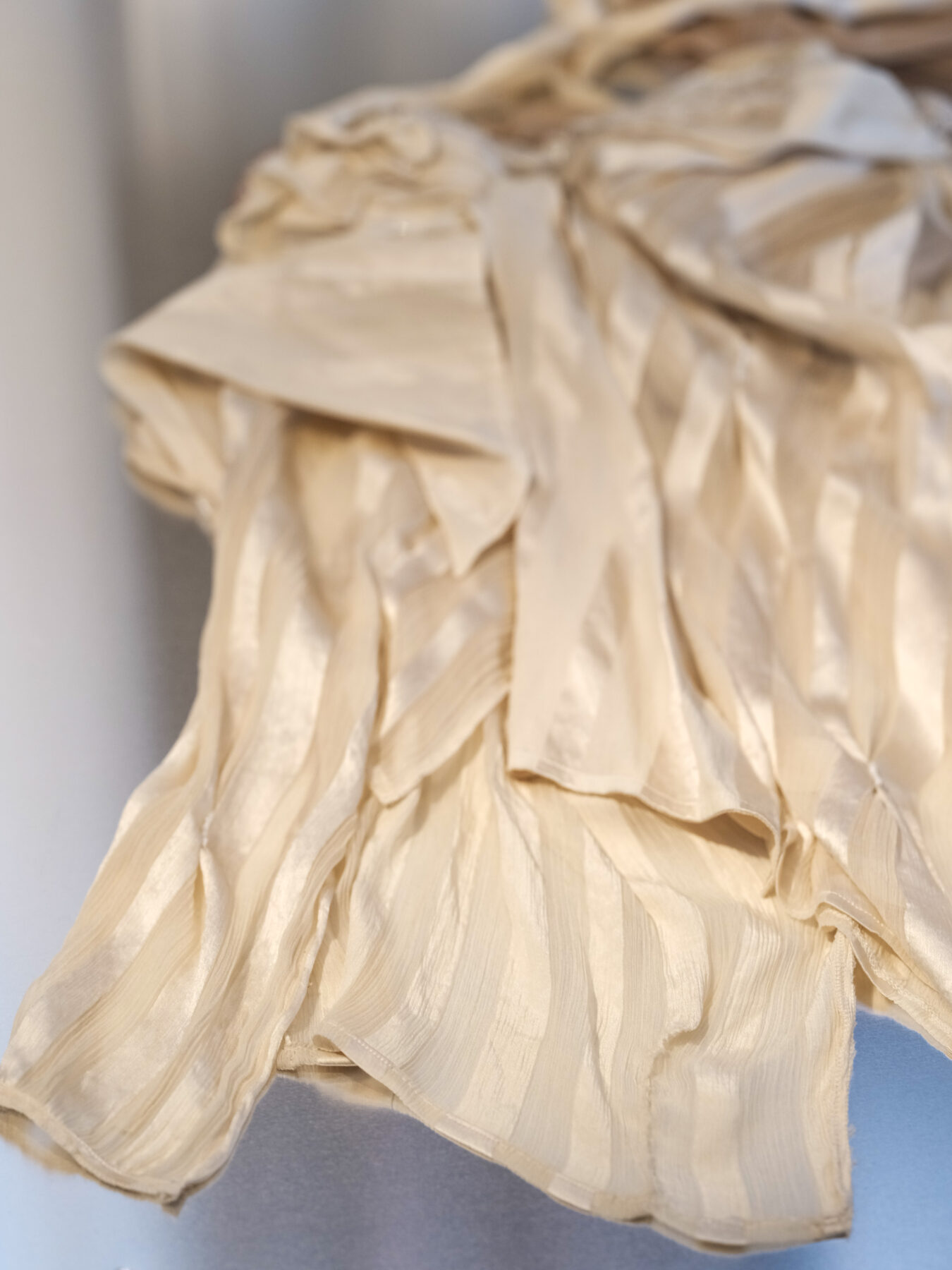Aalto University graduate collection on display in Aalto University graduate exhibition.