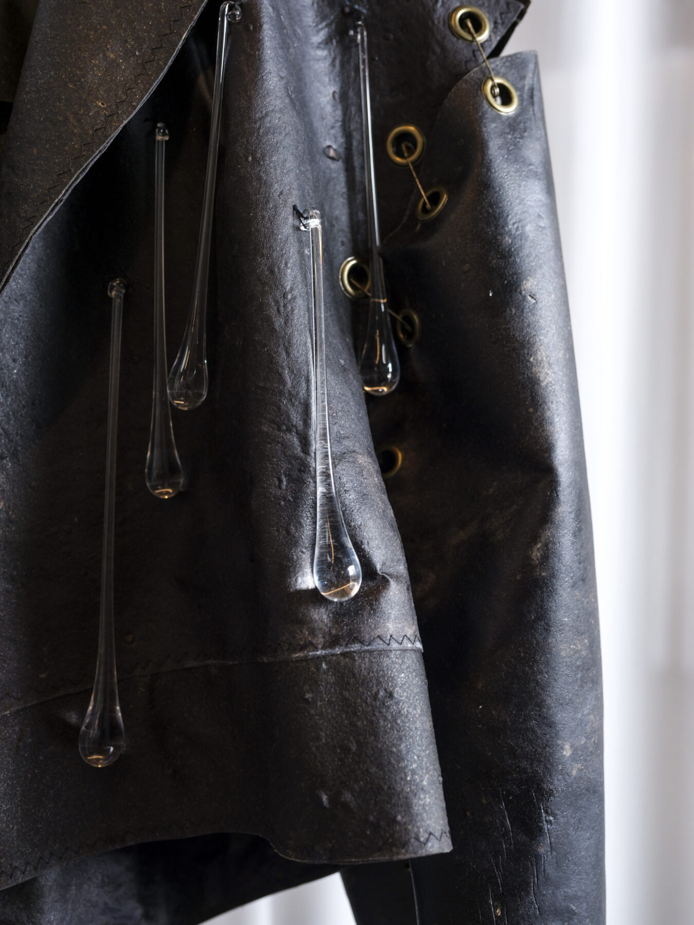 Aalto University graduate collection on display in Aalto University graduate exhibition.