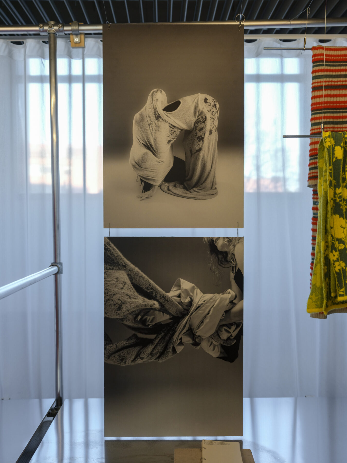 Aalto University graduate collection on display in Aalto University graduate exhibition.