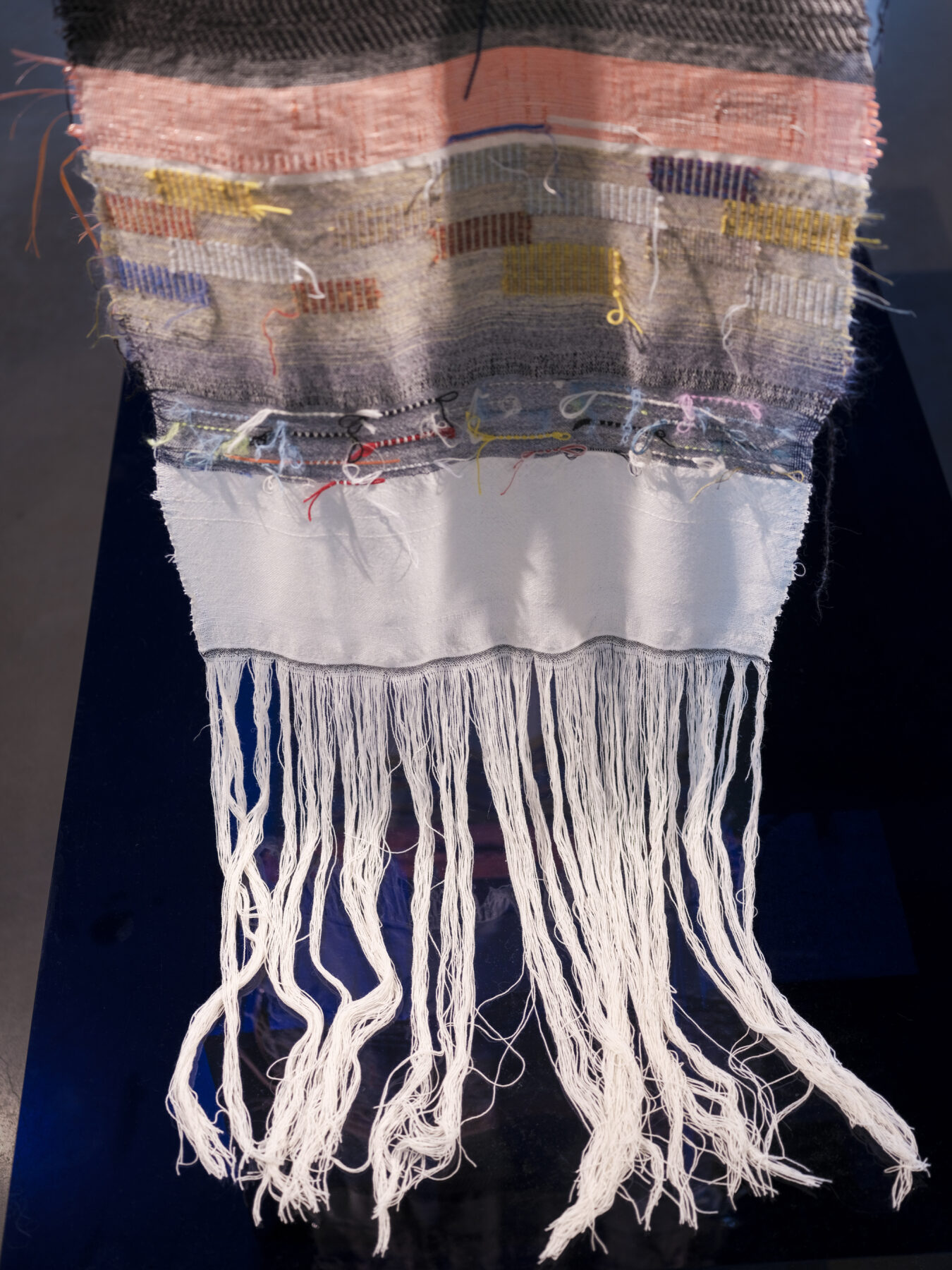 Aalto University graduate collection on display in Aalto University graduate exhibition.