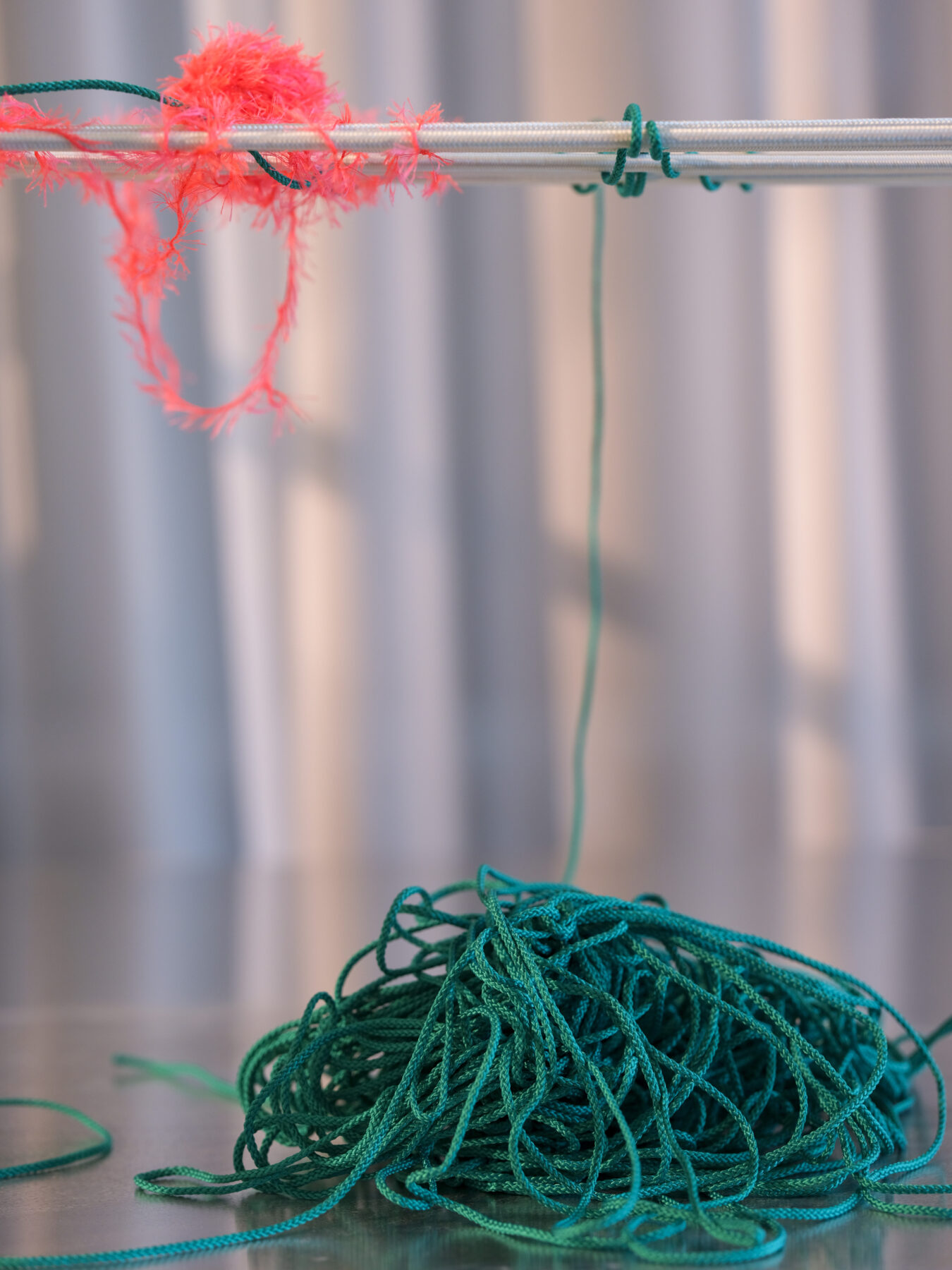 Aalto University graduate collection on display in Aalto University graduate exhibition.