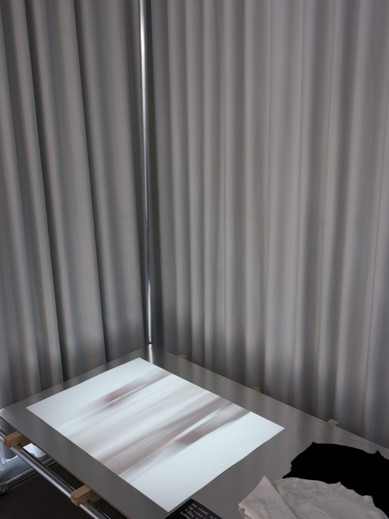 Aalto University graduate collection on display in Aalto University graduate exhibition.