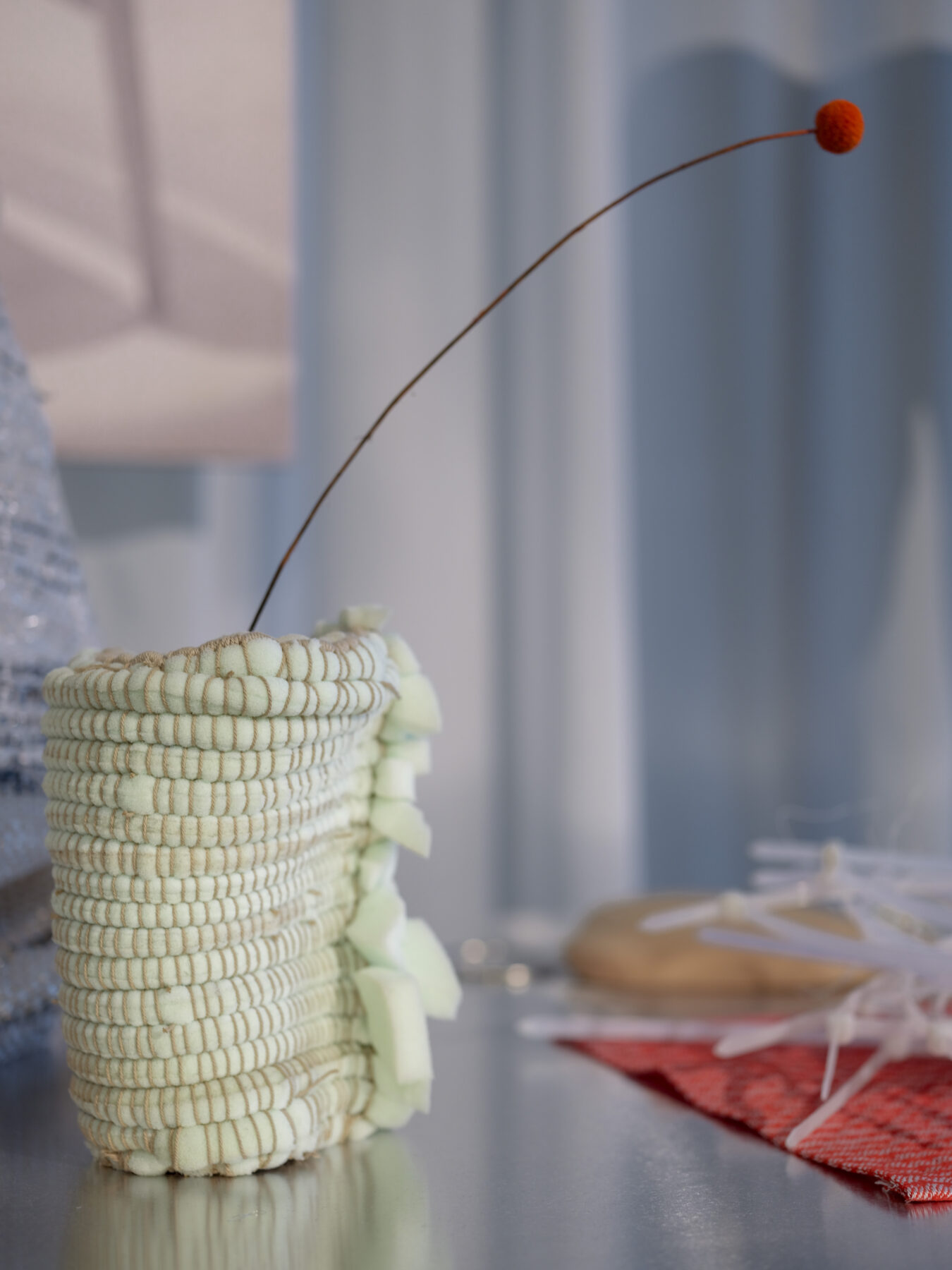 Aalto University graduate collection on display in Aalto University graduate exhibition.