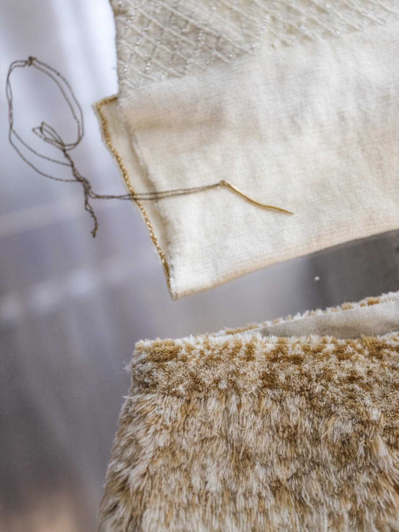 Aalto University graduate collection on display in Aalto University graduate exhibition.