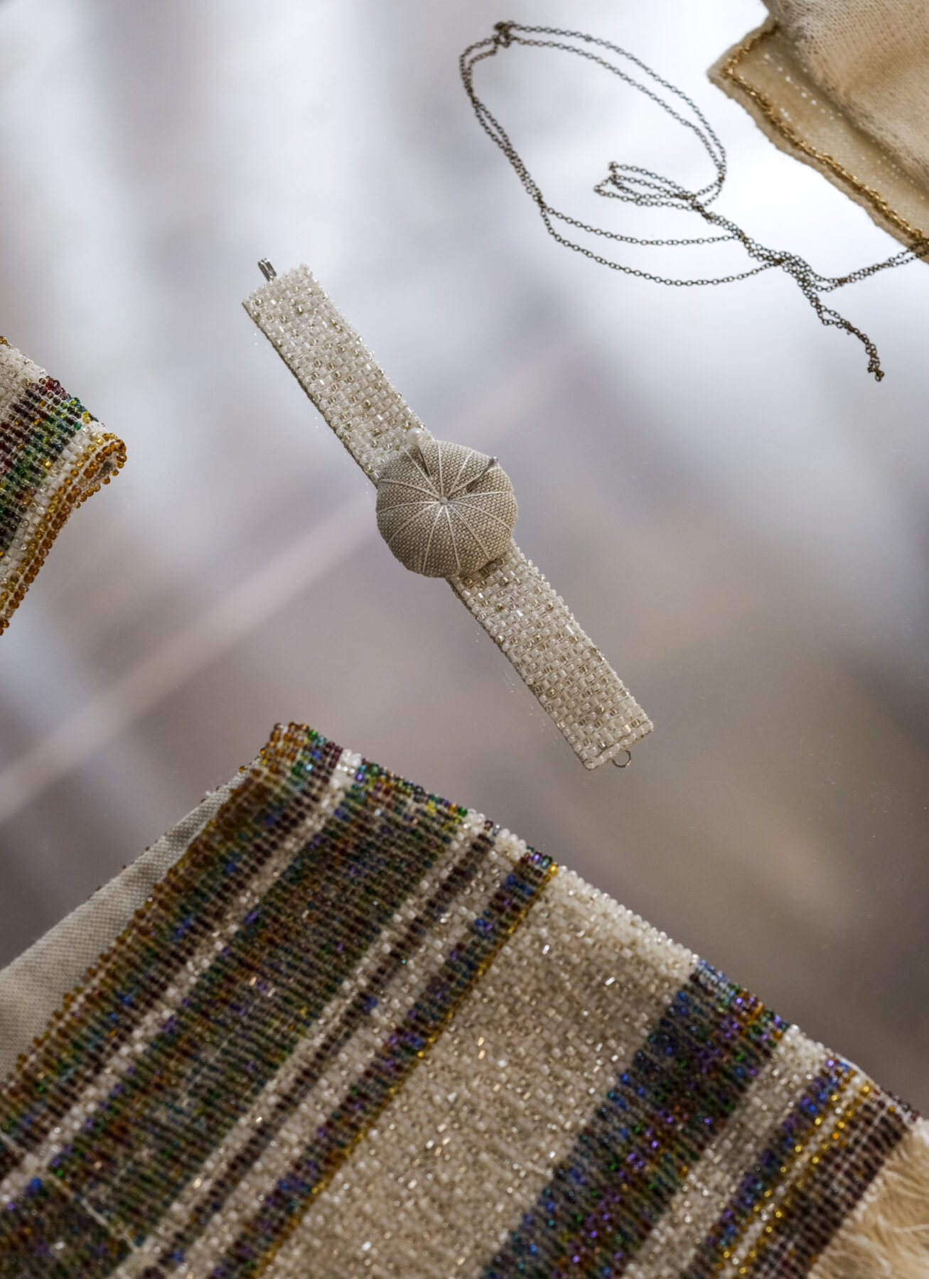 Aalto University graduate collection on display in Aalto University graduate exhibition.
