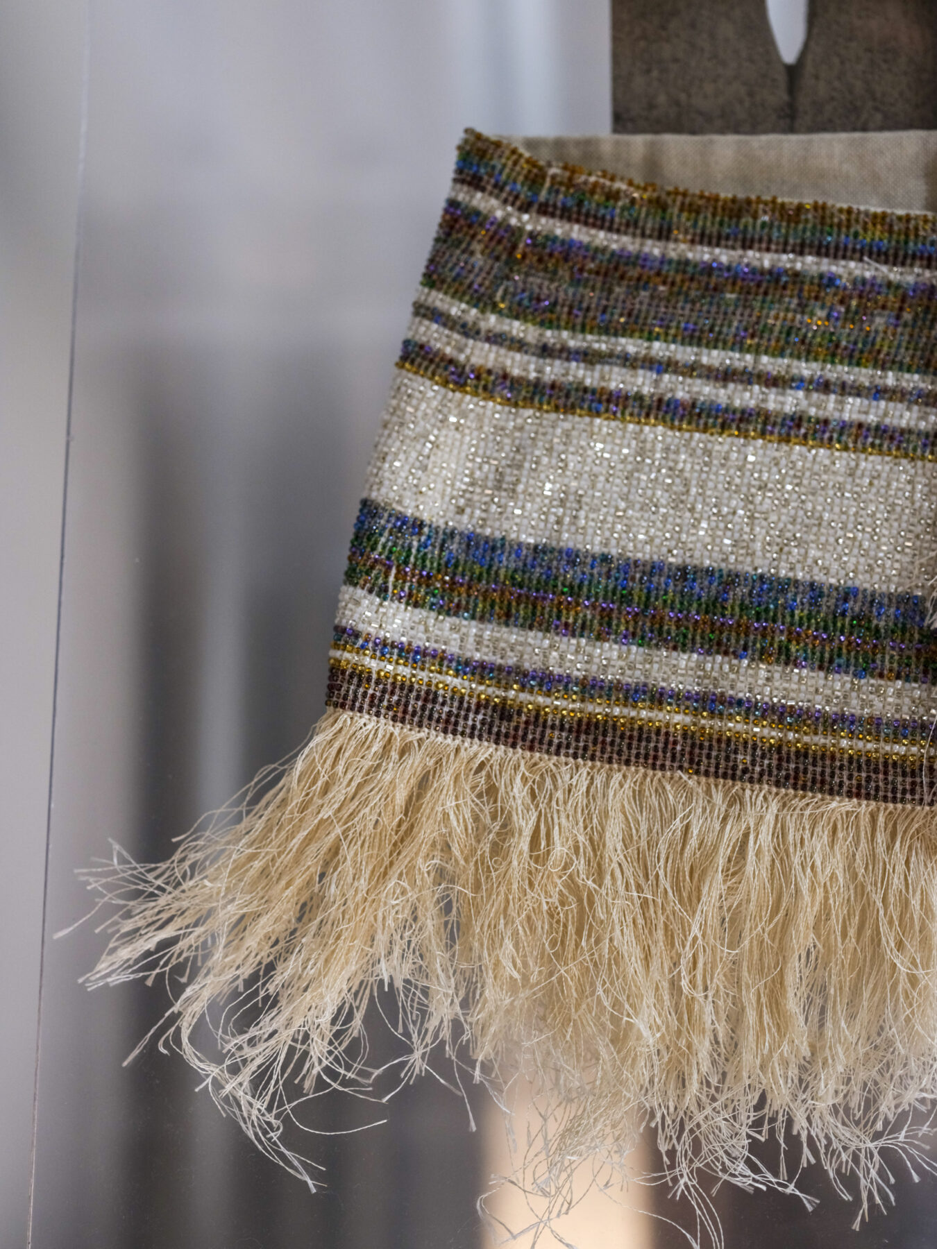 Aalto University graduate collection on display in Aalto University graduate exhibition.