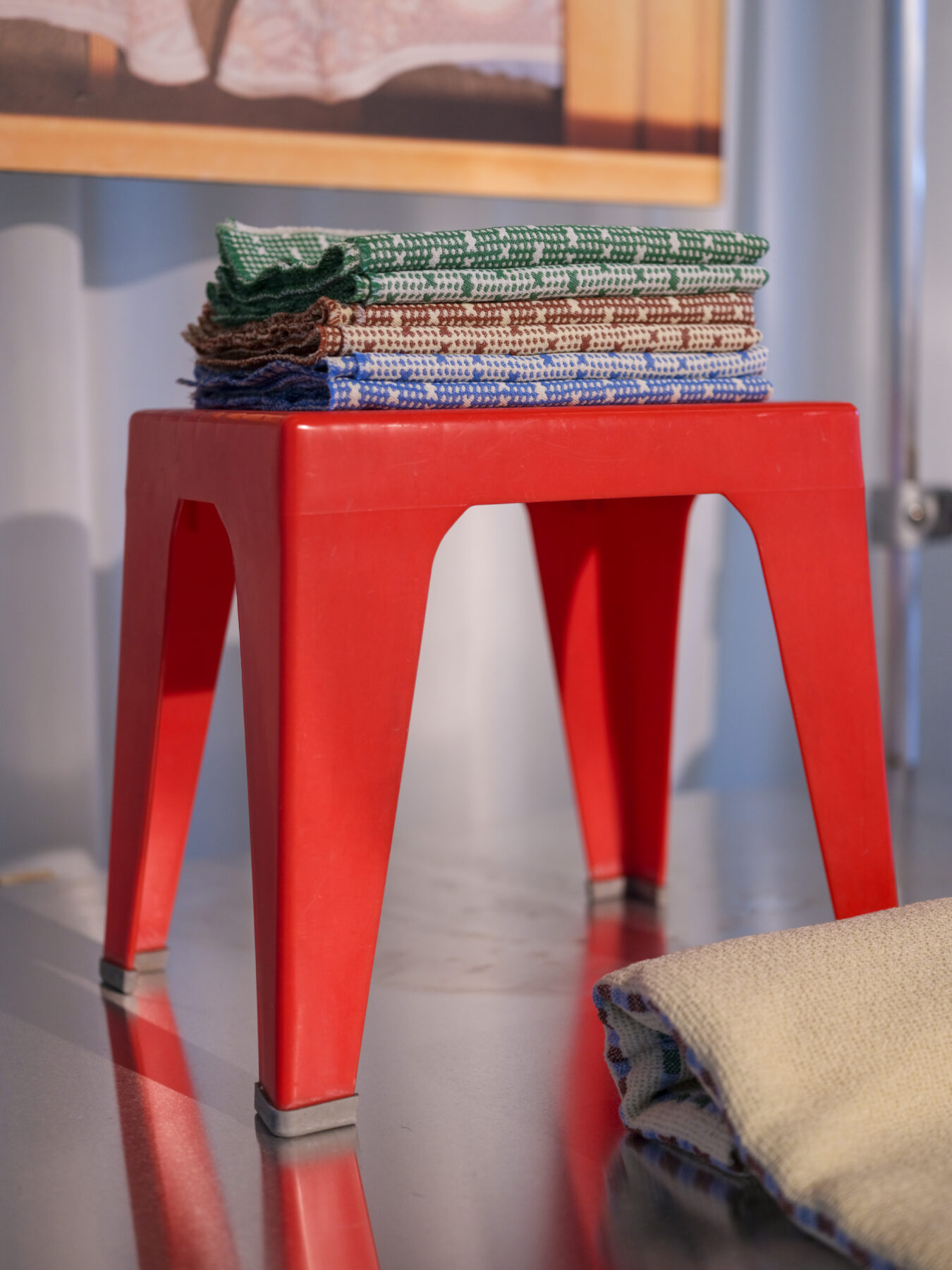 Aalto University graduate collection on display in Aalto University graduate exhibition.